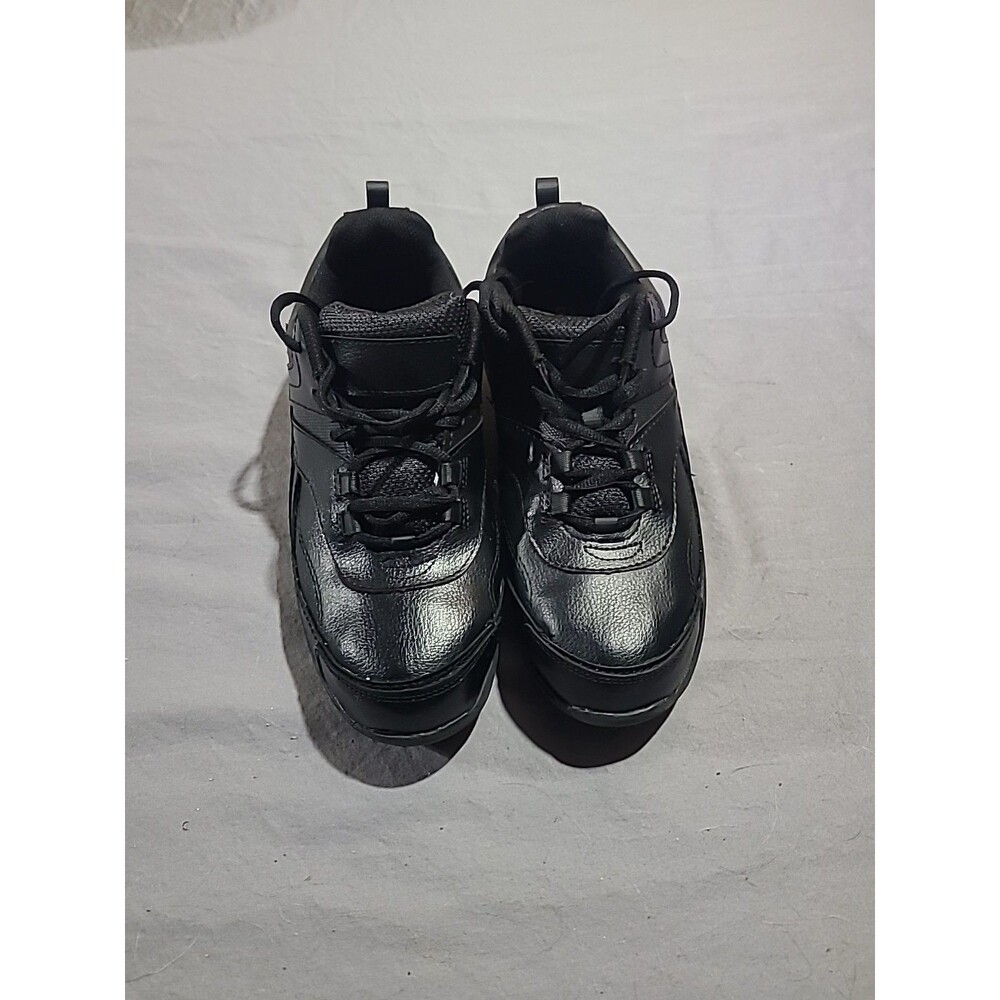 SafeTStep Slip-Resistant, Non-Marking Work Shoes, Black, Women's Size 8.5W
